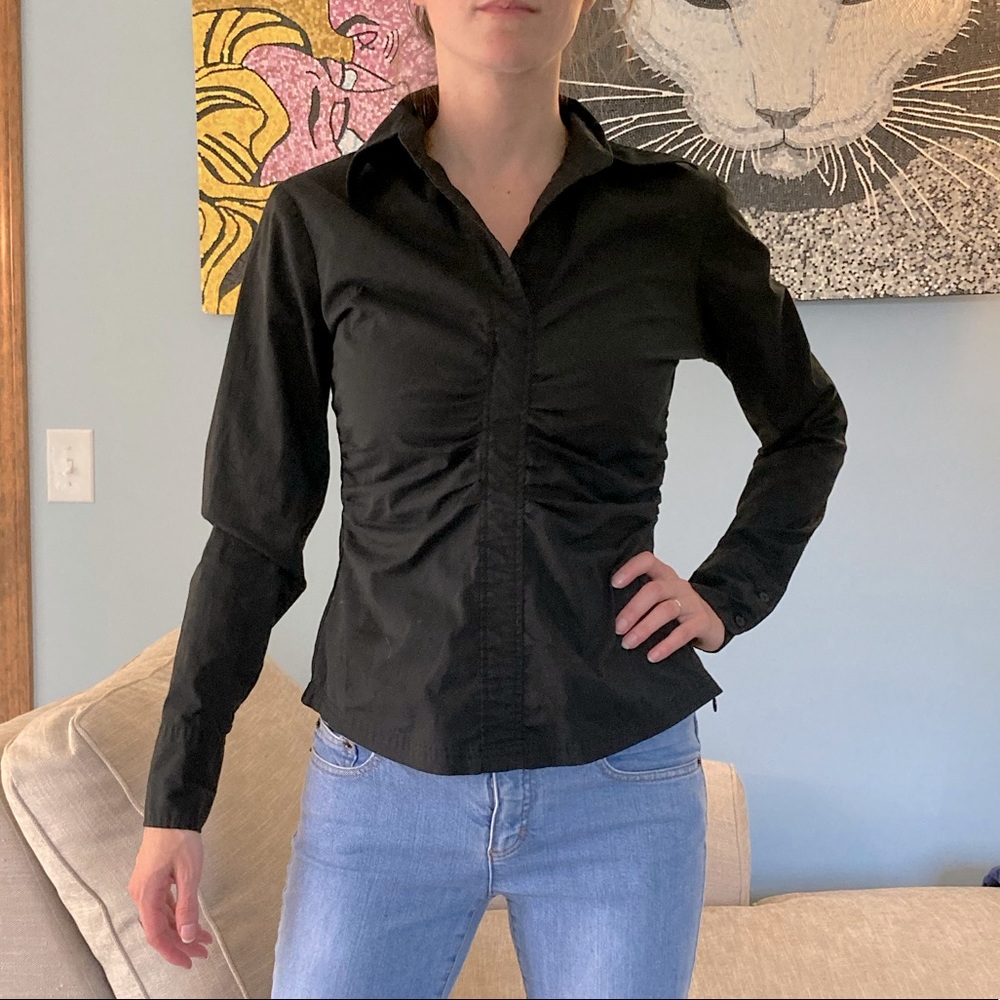 NY&Co black dress shirt / blouse